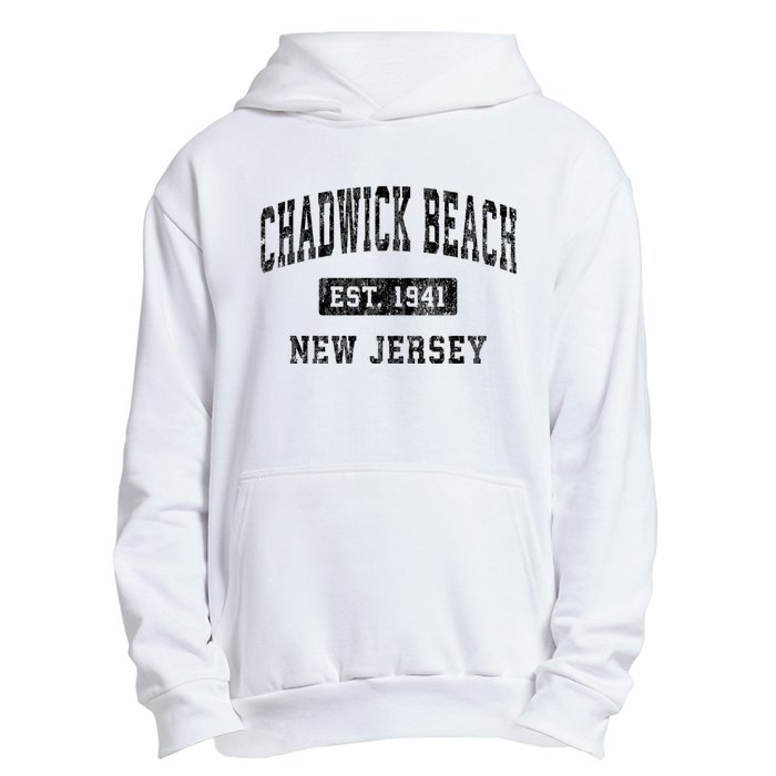 Chadwick Beach Est 1941 New Jersey Nj Vintage Established Sports Urban Pullover Hoodie