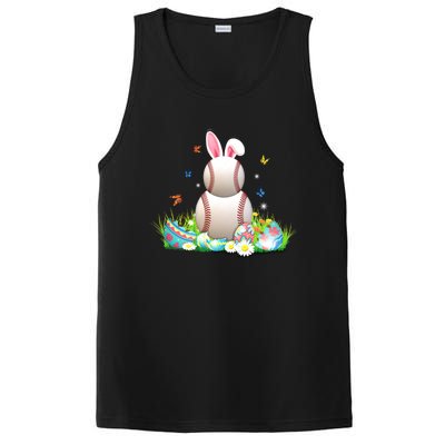 Cute Baseball Easter Egg Bunny Cute Gift Gift PosiCharge Competitor Tank