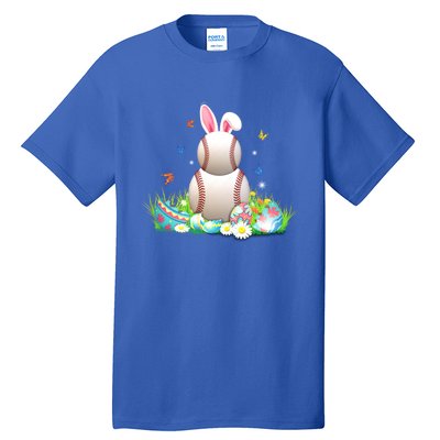 Cute Baseball Easter Egg Bunny Cute Gift Gift Tall T-Shirt