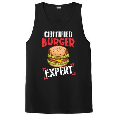 Certified Burger Expert Bbq Meat Eater Grilling Gift Cute Gift PosiCharge Competitor Tank