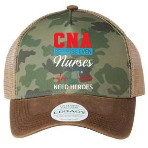 Cna Because Even Nurses Need Heroes Nursing Assistant Gift Legacy Tie Dye Trucker Hat