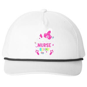 Cute Bunnies Easter I'm The Nurse Nurse Life RN Nursing Snapback Five-Panel Rope Hat