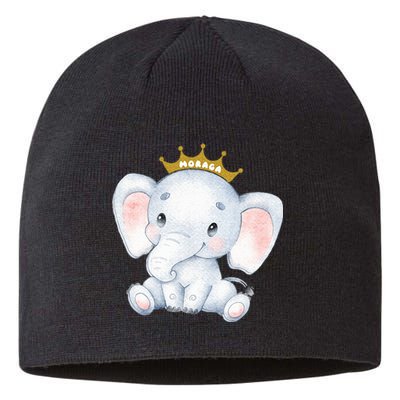 Cute baby elephant crown tiara Sustainable Beanie