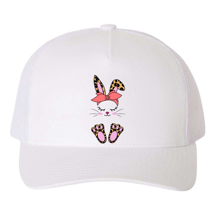 Cute Bunny Easter Holiday Yupoong Adult 5-Panel Trucker Hat