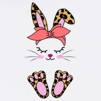 Cute Bunny Easter Holiday Cooling Performance Crew T-Shirt