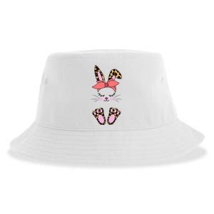 Cute Bunny Easter Holiday Sustainable Bucket Hat