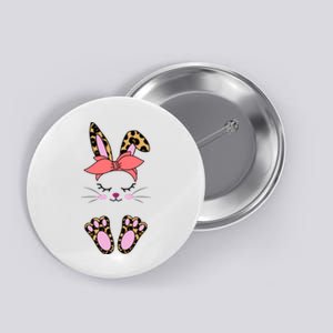 Cute Bunny Easter Holiday Button