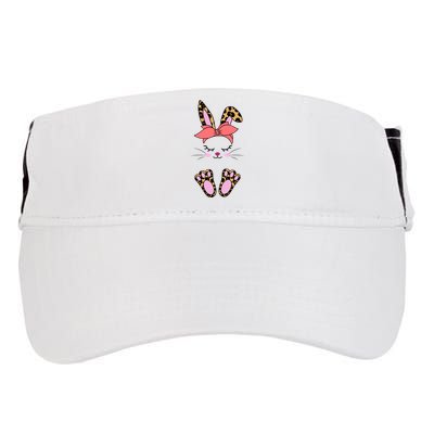 Cute Bunny Easter Holiday Adult Drive Performance Visor