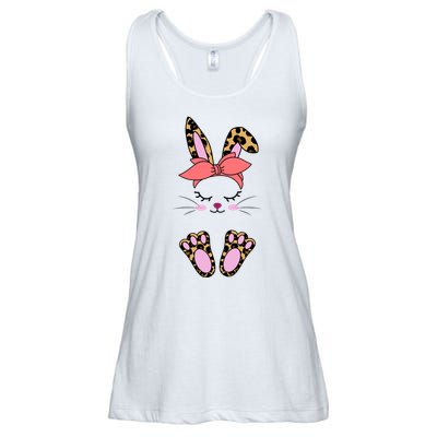 Cute Bunny Easter Holiday Ladies Essential Flowy Tank