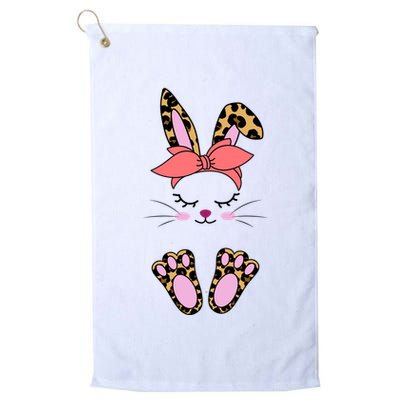 Cute Bunny Easter Holiday Golf Towel