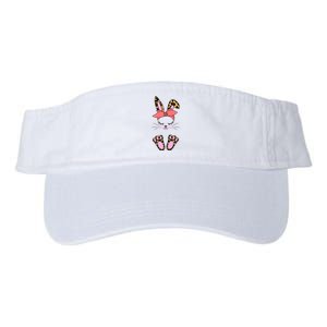 Cute Bunny Easter Holiday Valucap Bio-Washed Visor