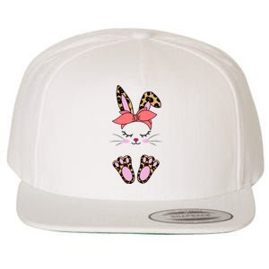 Cute Bunny Easter Holiday Wool Snapback Cap