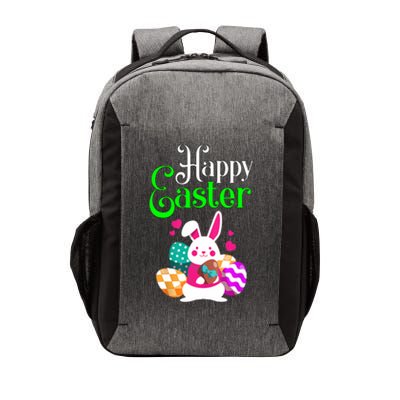 Cute Bunny Eggs Happy Easter Vector Backpack