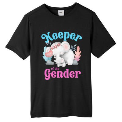 Cute Baby Elephant Keeper Of Gender Baby Reveal Party Idea Tall Fusion ChromaSoft Performance T-Shirt