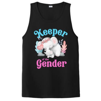 Cute Baby Elephant Keeper Of Gender Baby Reveal Party Idea PosiCharge Competitor Tank