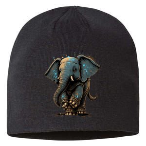 Cute Baby Elephant For People Lovers Elephant Sustainable Beanie