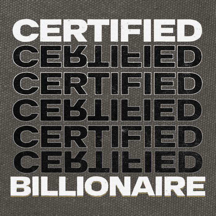 Certified Billionaire Entrepreneur Motivation For Success Cotton Canvas Backpack