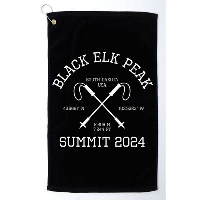 Climbed Black Elk Peak Summit 2024 Hike South Dakota Usa Golf Towel
