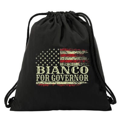 Chad Bianco For Governor Bianco For California Governor Drawstring Bag