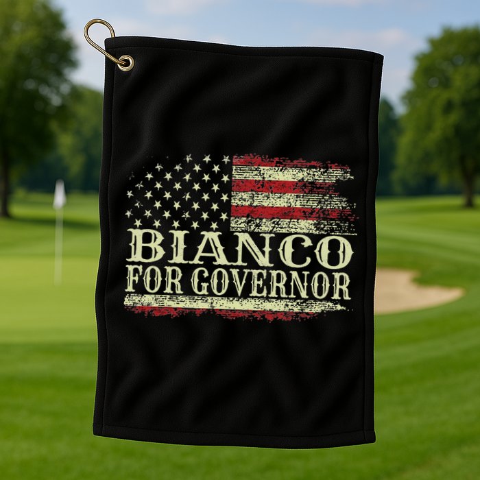 Chad Bianco For Governor Bianco For California Governor Golf Towel