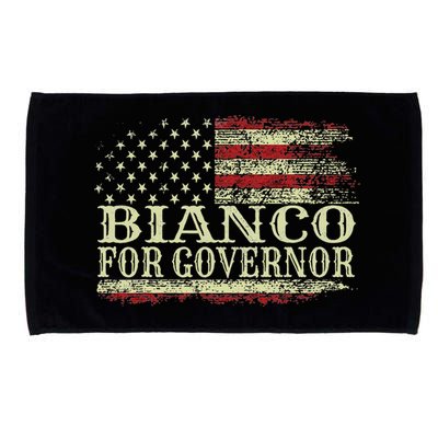 Chad Bianco For Governor Bianco For California Governor Microfiber Hand Towel