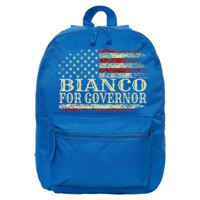 Chad Bianco For Governor Bianco For California Governor 16 in Basic Backpack