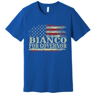 Chad Bianco For Governor Bianco For California Governor Premium T-Shirt