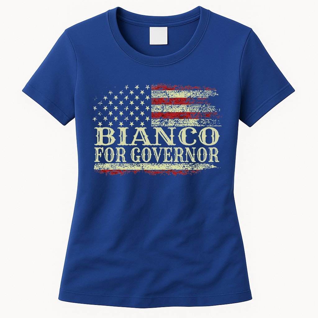 Chad Bianco For Governor Bianco For California Governor Womens T-Shirt