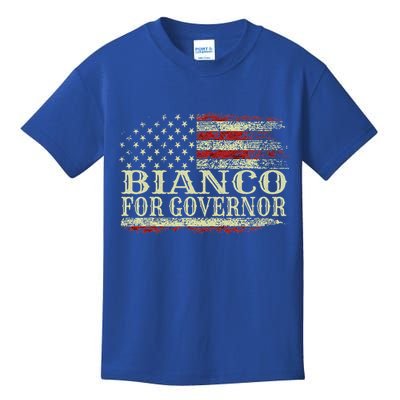 Chad Bianco For Governor Bianco For California Governor Kids T-Shirt