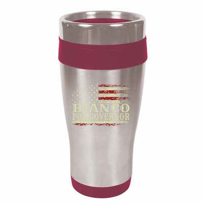 Chad Bianco For Governor Bianco For California Governor 16oz Travel Tumbler
