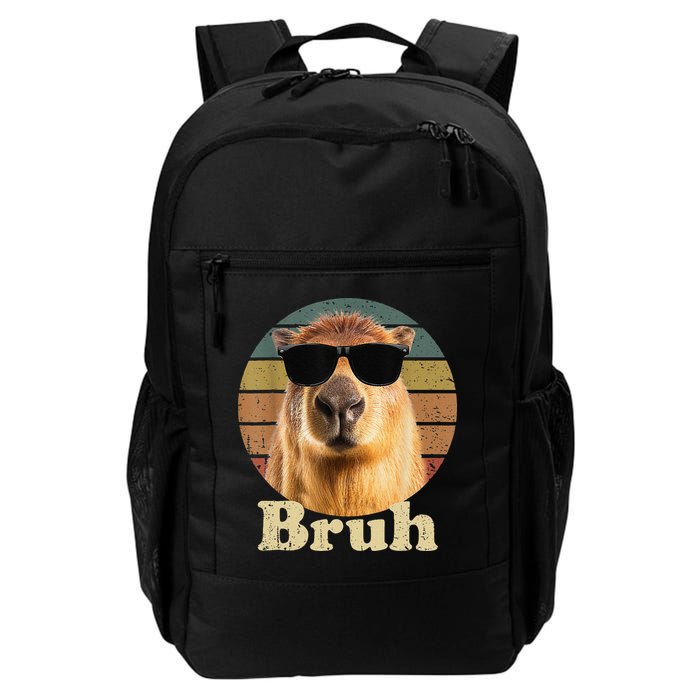 Capybara Bruh Funny Capybara Love Backpack