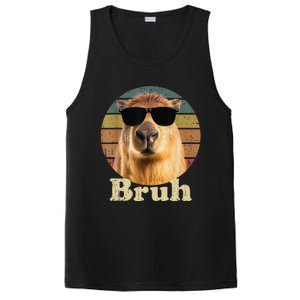 Capybara Bruh Funny Capybara Love PosiCharge Competitor Tank