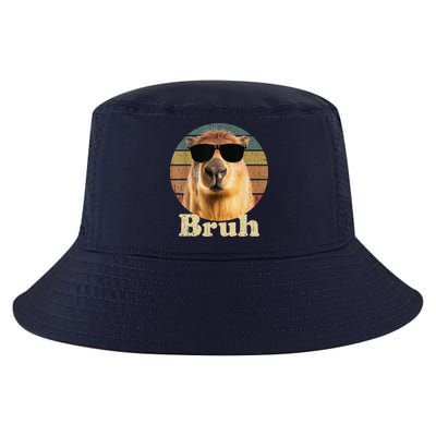 Capybara Bruh Funny Capybara Love Cool Comfort Performance Bucket Hat