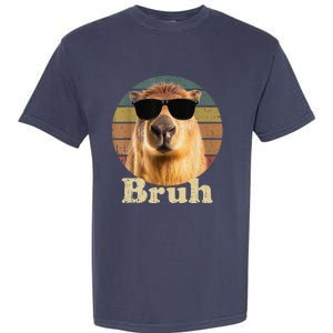 Capybara Bruh Funny Capybara Love Garment-Dyed Heavyweight T-Shirt