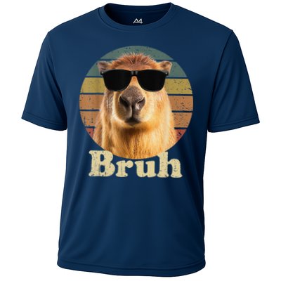 Capybara Bruh Funny Capybara Love Performance Shirt