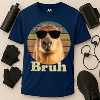 Capybara Bruh Funny Capybara Love Performance Shirt