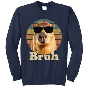 Capybara Bruh Funny Capybara Love Sweatshirt