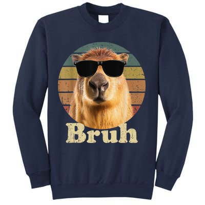 Capybara Bruh Funny Capybara Love Sweatshirt
