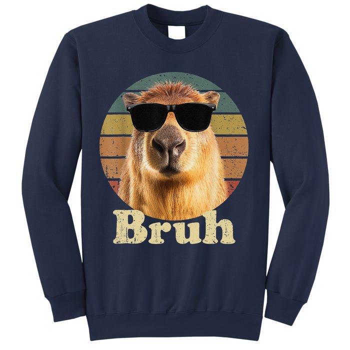 Capybara Bruh Funny Capybara Love Sweatshirt