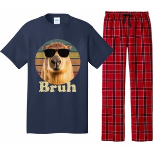 Capybara Bruh Funny Capybara Love Pajama Set