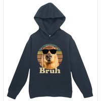 Capybara Bruh Funny Capybara Love Urban Pullover Hoodie