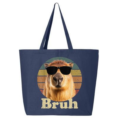 Capybara Bruh Funny Capybara Love 25L Jumbo Tote