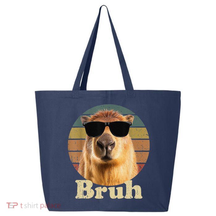 Capybara Bruh Funny Capybara Love 25L Jumbo Tote