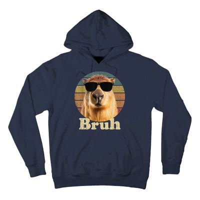 Capybara Bruh Funny Capybara Love Tall Hoodie