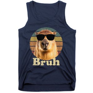 Capybara Bruh Funny Capybara Love Tank Top