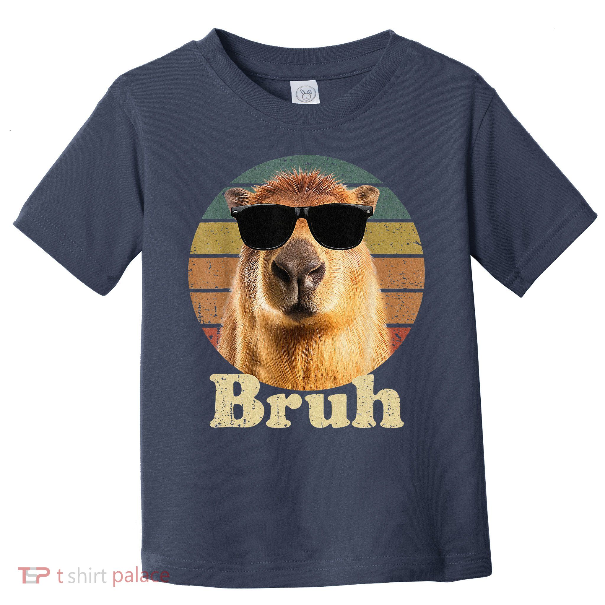 Capybara Bruh Funny Capybara Love Toddler T-Shirt