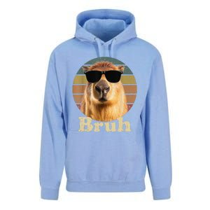 Capybara Bruh Funny Capybara Love Unisex Surf Hoodie