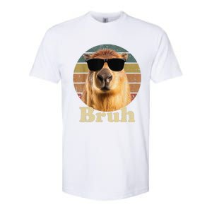 Capybara Bruh Funny Capybara Love Softstyle CVC T-Shirt