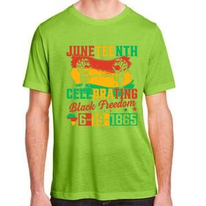 Celebrating Black Freedom 1865 Juneteenth African American Gift Adult ChromaSoft Performance T-Shirt