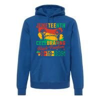 Celebrating Black Freedom 1865 Juneteenth African American Gift Premium Hoodie